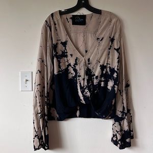 Blue Life Hayley wrap blouse